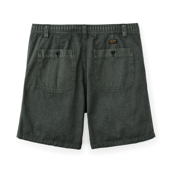 Filson Oakville Canvas Shorts Gravel