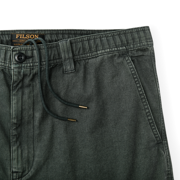 Filson Oakville Canvas Shorts Gravel