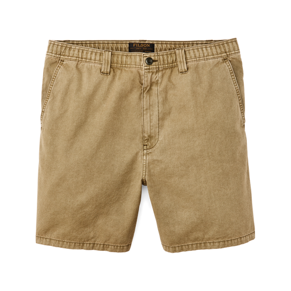 filson Oakville Canvas Shorts Slate Olive
