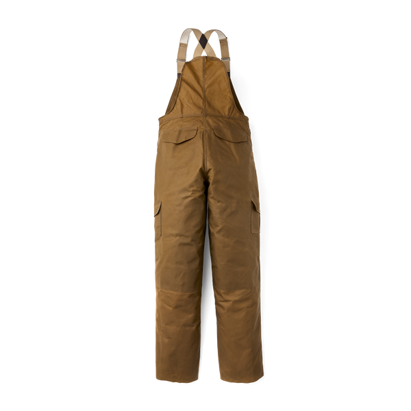 Filson Oil Finish Double Tin Cloth Bibs Dark Tan