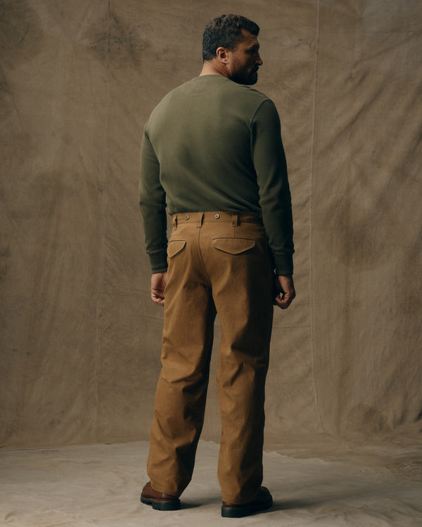 Filson Oil Finish Single Tin Cloth Pants Dark Tan