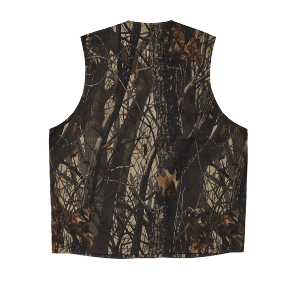 Filson Oil Tin Cloth Vest Realtree Hardwoods Camo