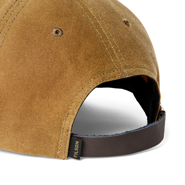 Filson Oil Tin Logger Cap Dark Tan