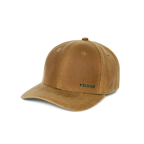 filson Oil Tin Logger Cap Dark Tan
