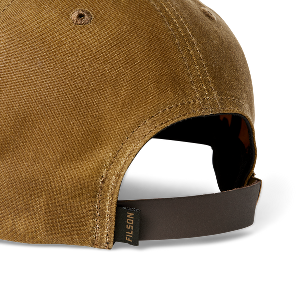 Filson Oil Tin Low-profile Logger Cap Dark Tan