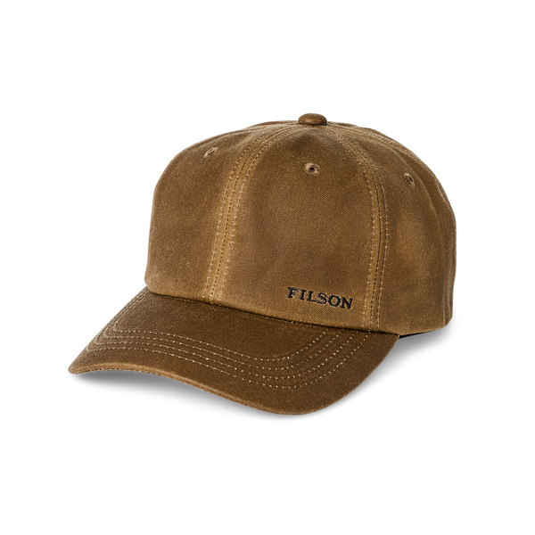 filson Oil Tin Low-profile Logger Cap Dark Tan
