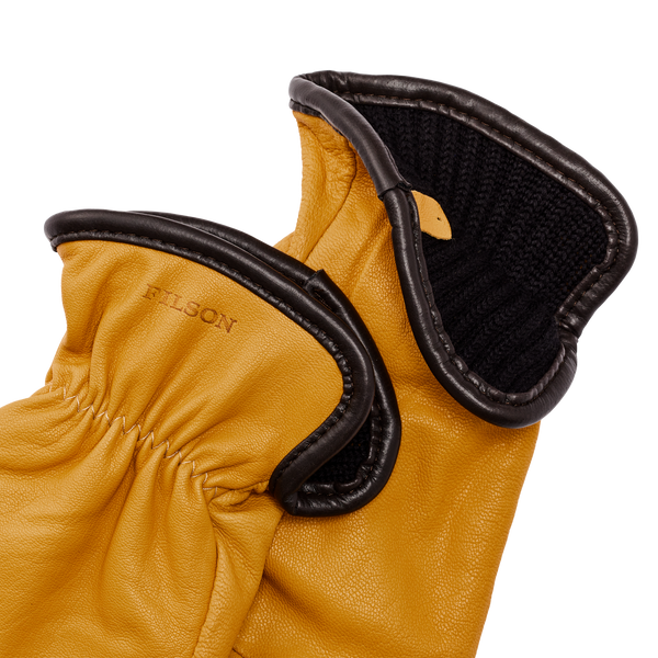 Filson Original Lined Goatskin Gloves Tan