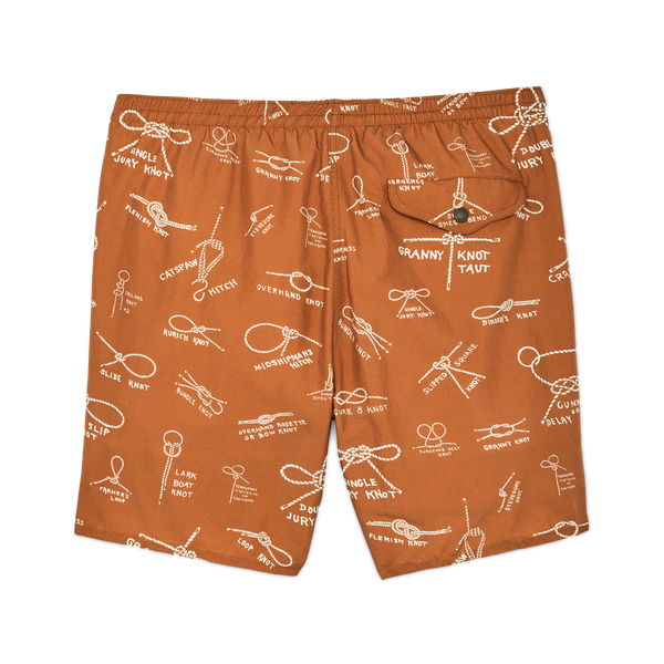 Filson Oxbow Lake Trunks Bourbon / Knots