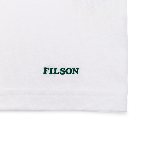 Filson Pioneer Pocket T-shirt Bright White
