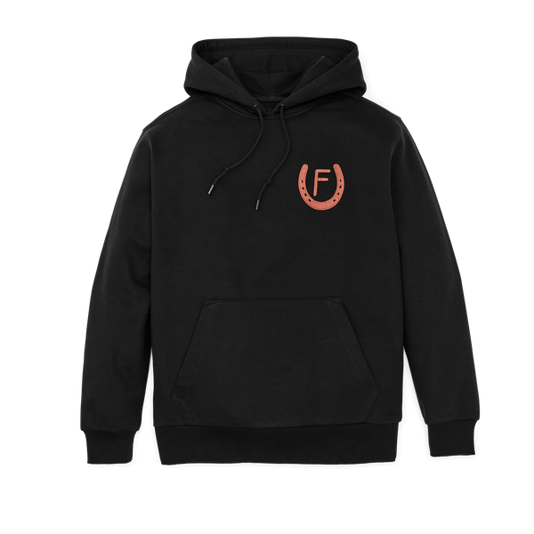 filson Prospector Embroidered Hoodie Black / Moose