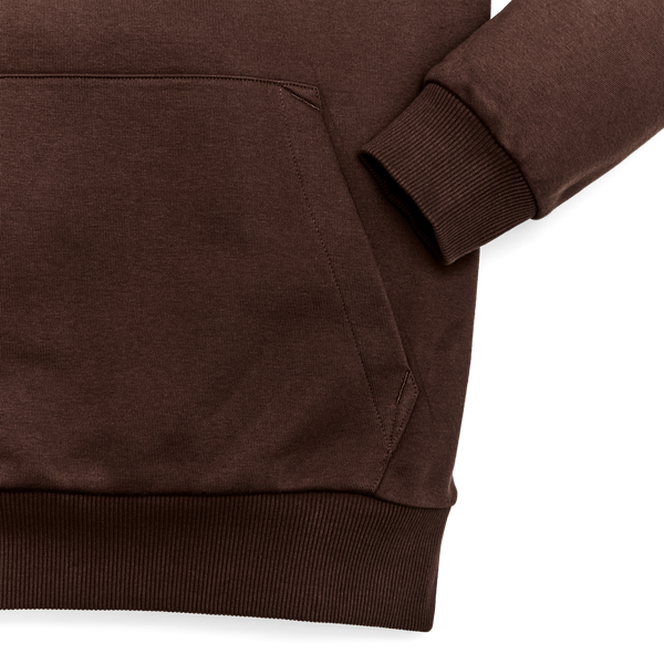 Filson Prospector Embroidered Hoodie Brown Diamond