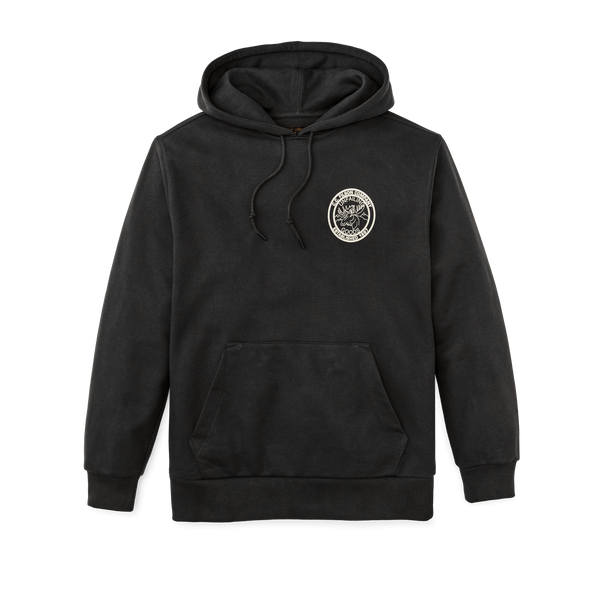 filson Prospector Graphic Hoodie Faded Black / Moose