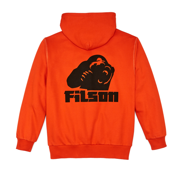 Filson Prospector Graphic Hoodie Flame / Grizzly