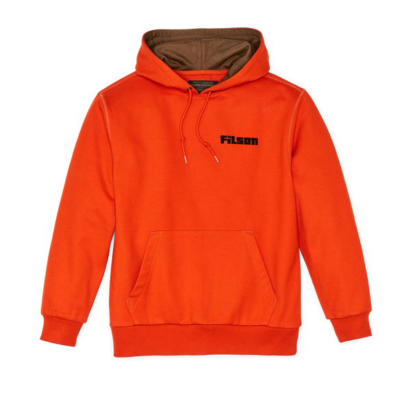filson Prospector Graphic Hoodie Flame / Grizzly