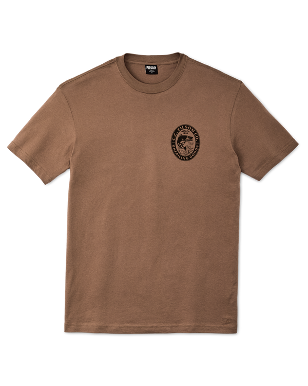 filson Ranger Graphic T-shirt Rugged Tan / Fish