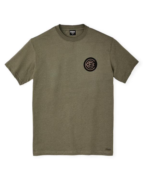 filson Ranger Graphic T-Shirt Service Green / Banner
