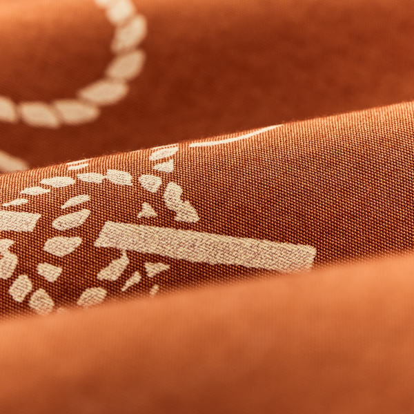 Filson Filson's Washed Short Sleeve Feather Cloth Shirt Bourbon / Knots