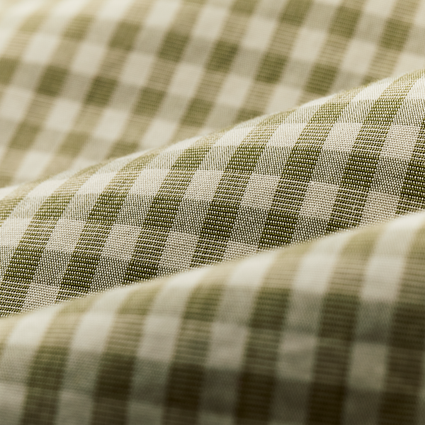 Filson Filson's Washed Short Sleeve Feather Cloth Shirt Green / Ivory Gingham