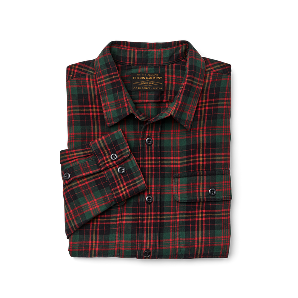 Filson Scout Shirt Pine / Copper Plaid