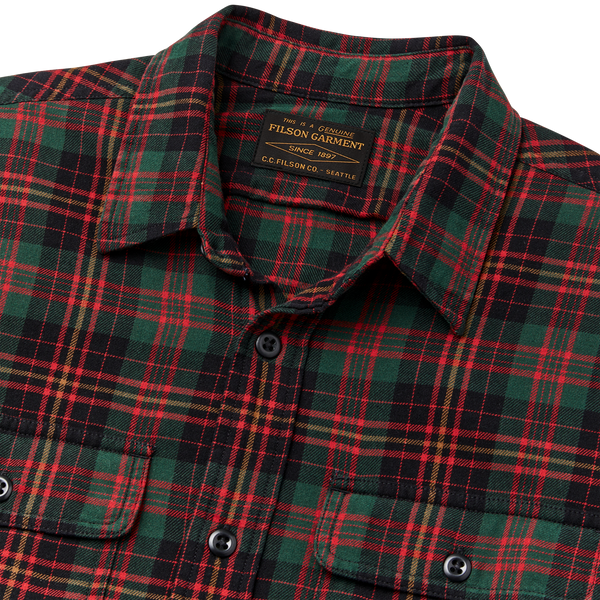 Filson Scout Shirt Pine / Copper Plaid
