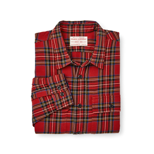Filson Scout Shirt Red Oak Tartan