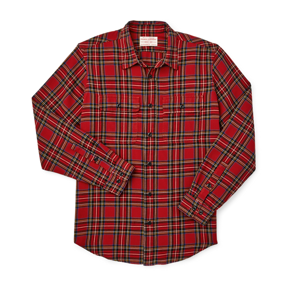 filson Scout Shirt Red Oak Tartan