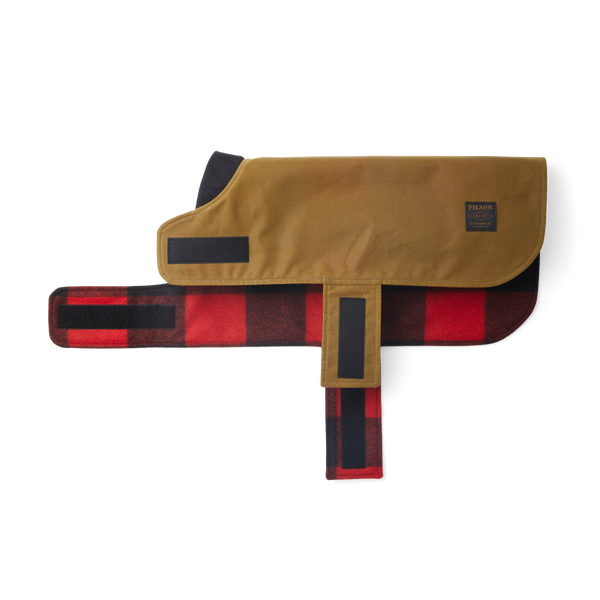Filson Shelter Cloth Dog Coat Dark Tan