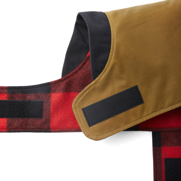 Filson Shelter Cloth Dog Coat Dark Tan