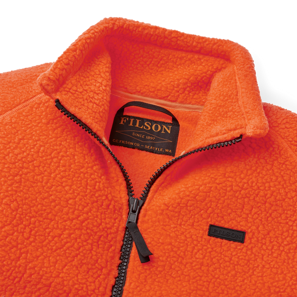 Filson Sherpa Fleece Jacket Flame