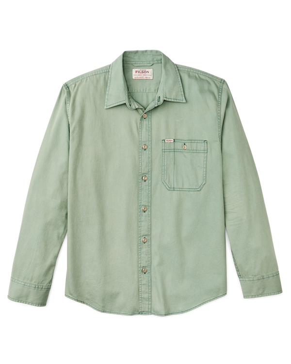 filson Shipwright Fine Twill Shirt Flint Green