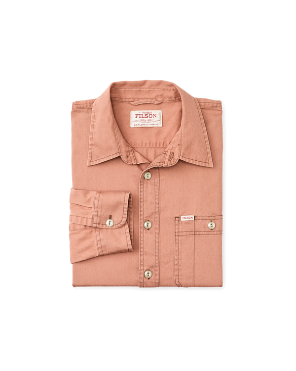 Filson Shipwright Fine Twill Shirt Sunburn