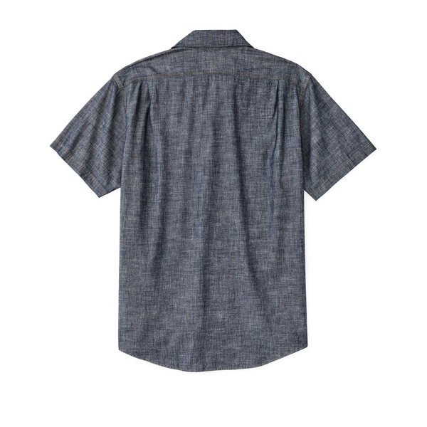 Filson Short Sleeve Chambray Shirt Rinse Indigo