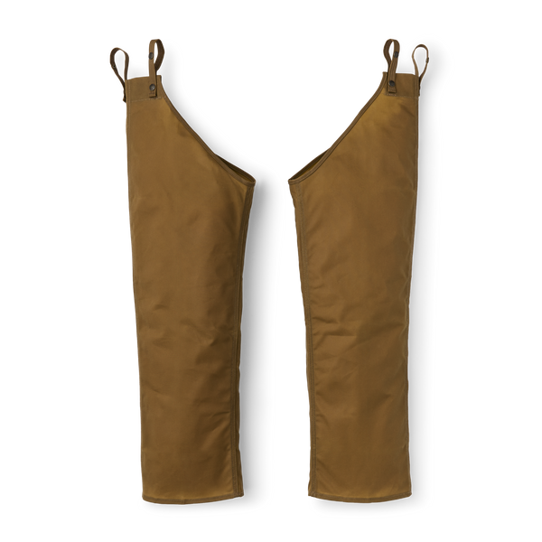 filson Single Tin Cloth Chaps Dark Tan