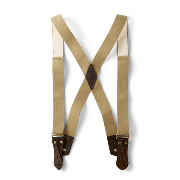 Filson Tab Suspenders Tan