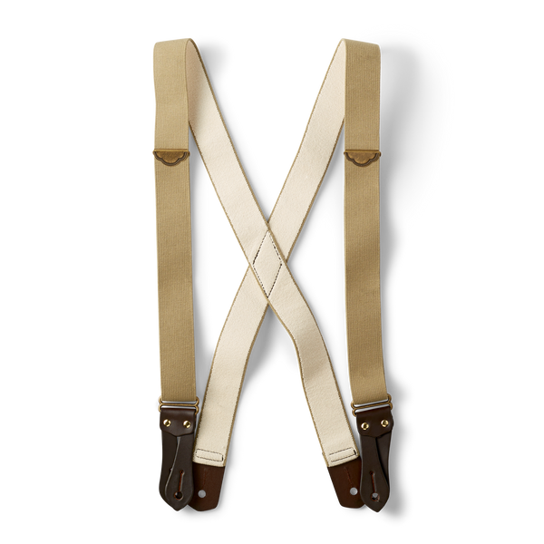 filson Tab Suspenders Tan