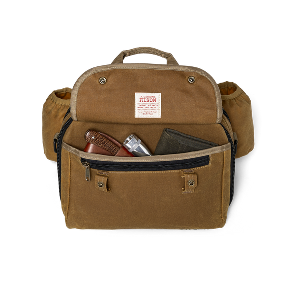 Filson Tin Cloth Fishing Pack Dark Tan