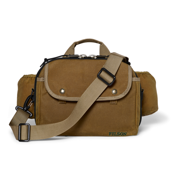 filson Tin Cloth Fishing Pack Dark Tan