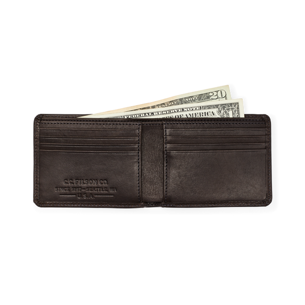 Filson Tin Cloth Outfitter Wallet Dark Tan