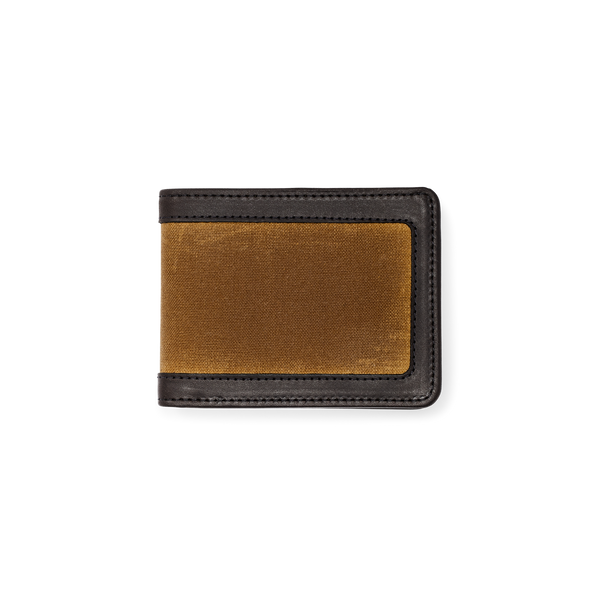 filson Tin Cloth Outfitter Wallet Dark Tan