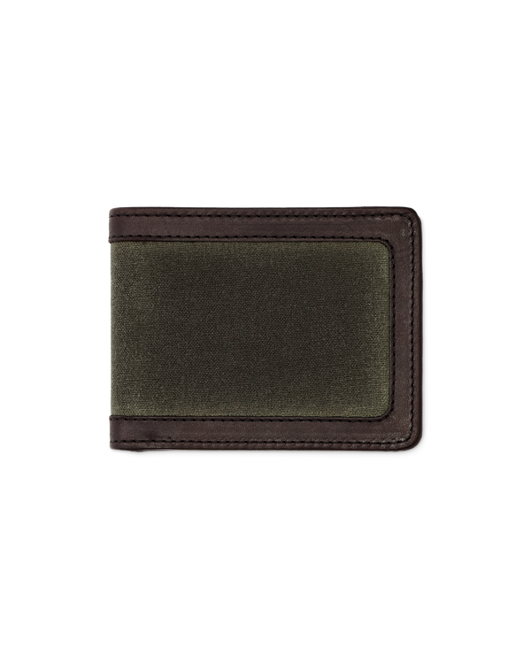 filson Tin Cloth Outfitter Wallet Otter Green