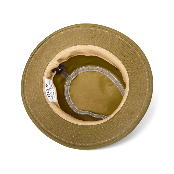 Filson Tin Cloth Packer Hat Dark Tan