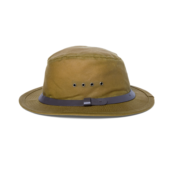 filson Tin Cloth Packer Hat Dark Tan