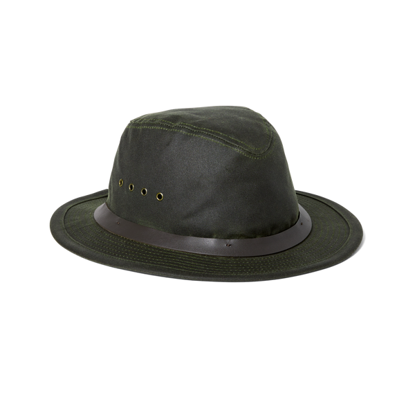Filson Tin Cloth Packer Hat Otter Green