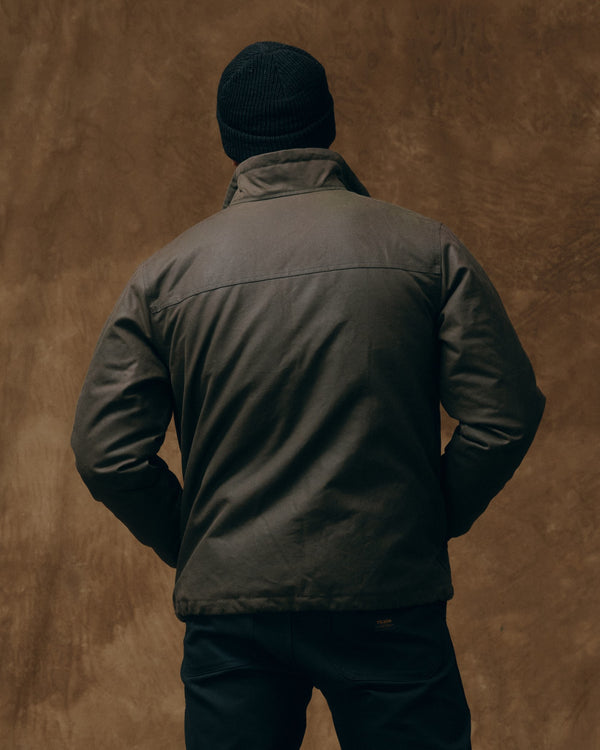 Filson Tin Cloth Primaloft Jacket Otter Green