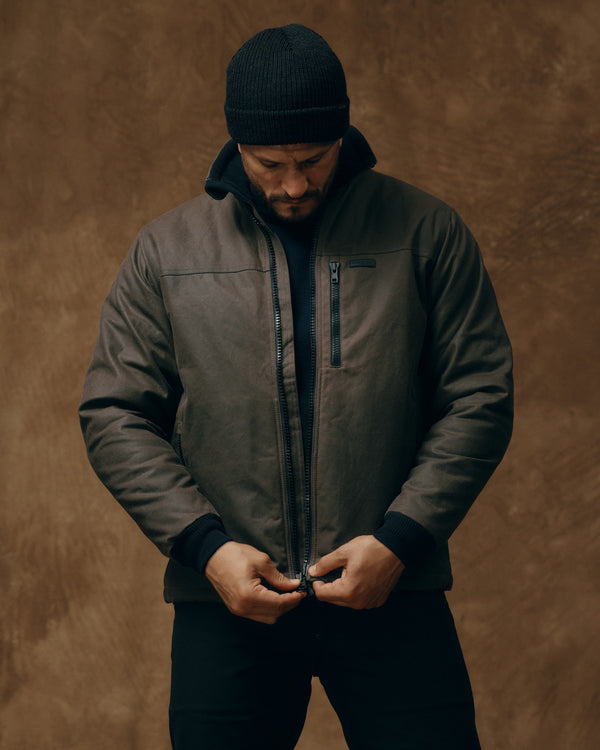 Filson Tin Cloth Primaloft Jacket Otter Green