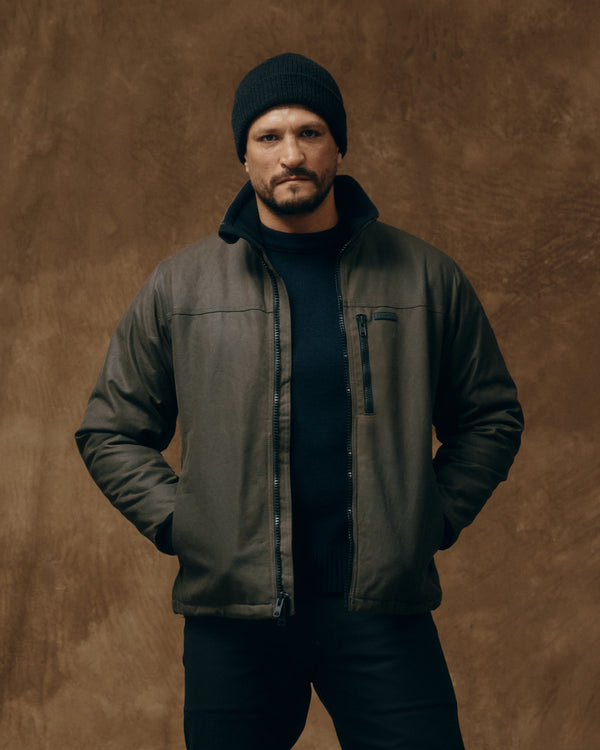 filson Tin Cloth Primaloft Jacket Otter Green