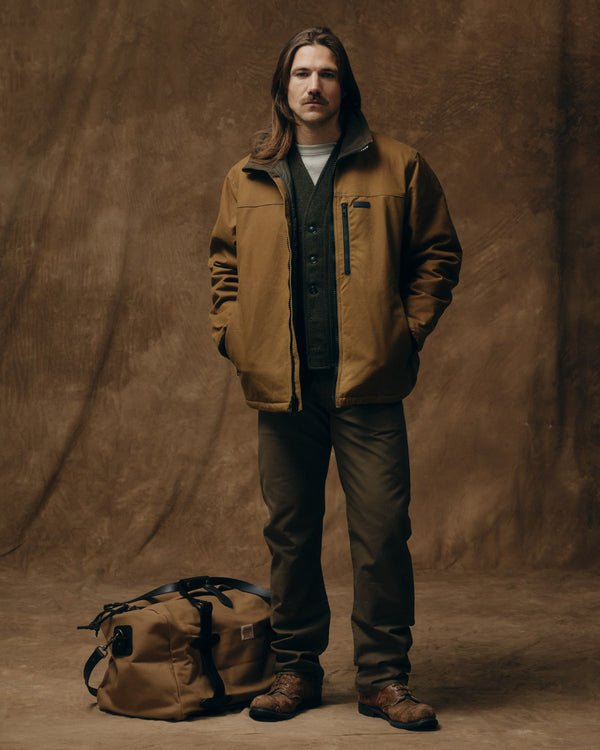 filson Tin Cloth Primaloft® Jacket Dark Tan 2