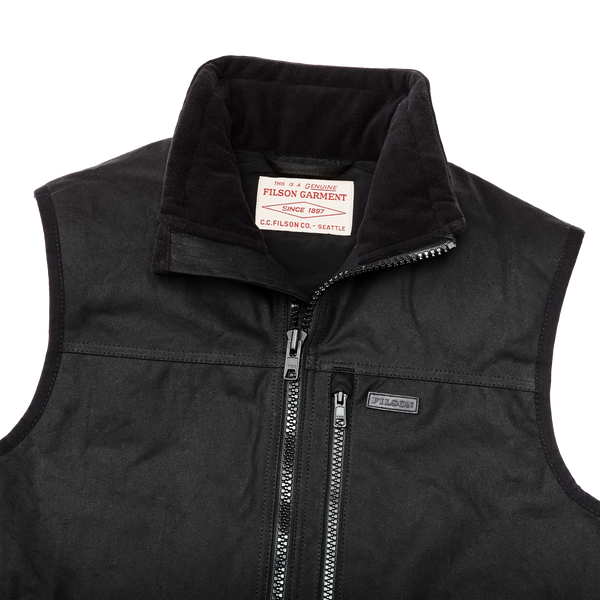 Filson Tin Cloth Primaloft® Vest Black
