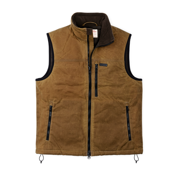 Filson Tin Cloth Primaloft® Vest Dark Tan 2