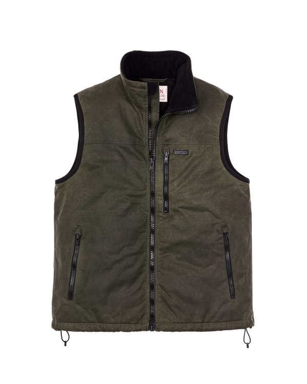 filson Tin Cloth Primaloft Vest Otter Green